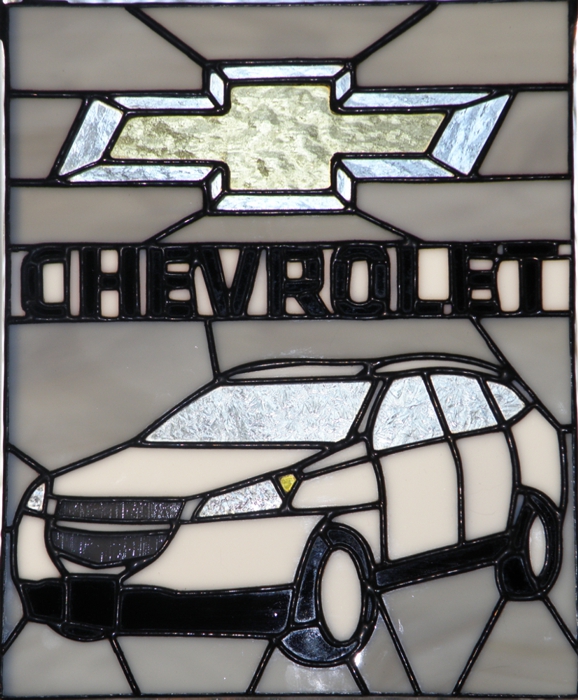 Chevy Traverse Stained Glass Panel